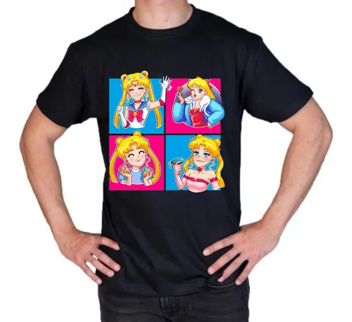 Camiseta Sailor Moon Personalizada