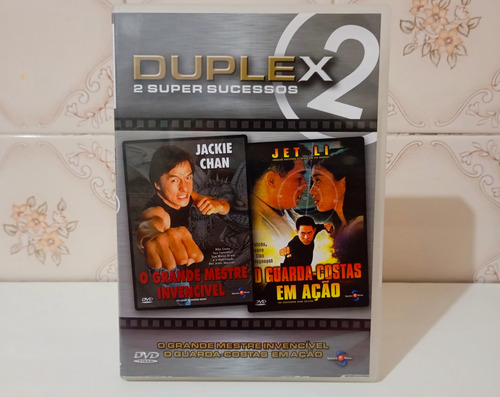 Dvd Filmes O Grande Mestre+ O Guarda-costas Em Ação-original (Usado)