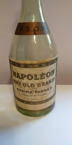 Antigua Botella Vacía Napoleón Vsop (brandy)