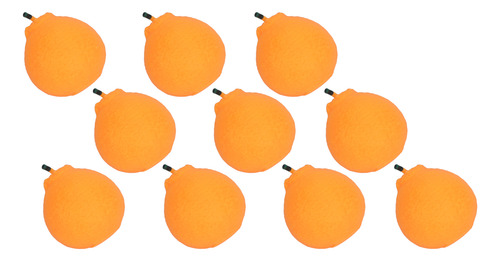 Squeeze Toys, 10 Unidades, Aplastadores De Naranja Realistas