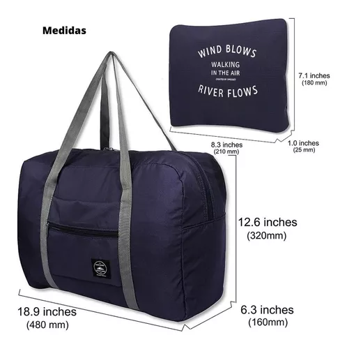 Bolso Plegable para Viajes Multifunción Impermeable – Muy Moderna Uruguay