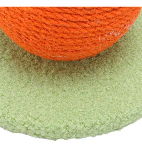 Rascador Vertical Para Gatos, Naranja, Interactivo, Bonito