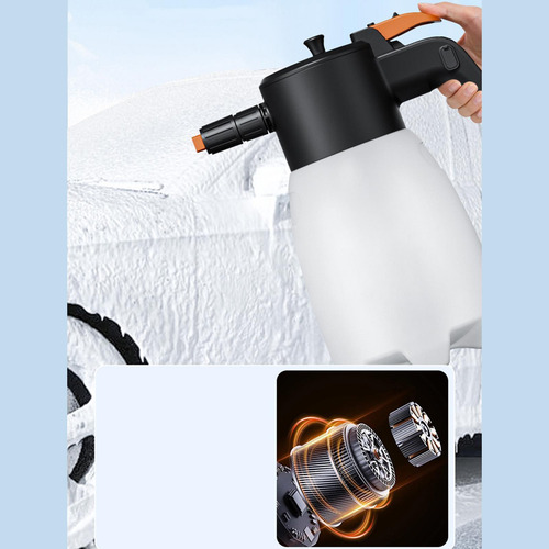 1,7 L Carro De Espuma Elétrica Pulverizador De Branco
