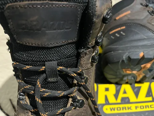 Botas De Trabajo Brazos Con Casquillo Medida 8