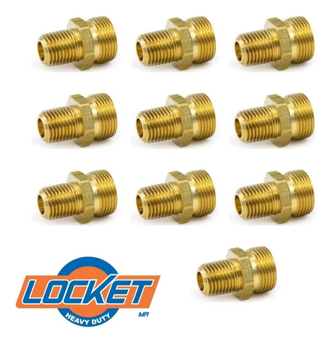 Adaptador 3/8 Lk088x8x6 Pqt/10 Locket,