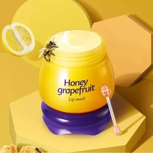 100 Pz Hidratante Labios Mascarilla Bálsamo Tarro Miel Honey