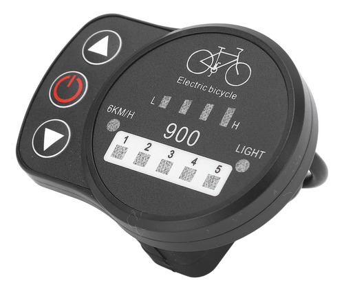 Pantalla Eléctrica De 36 V 48 V Para Bicicleta, Medidor De V