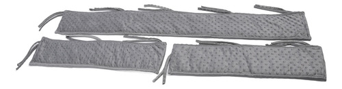 Barandilla Para Cama De Bebé, Protector Blando Para Bebés, T