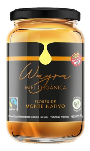 Imagen 1 de 9 de Miel Orgánica Del Monte. Miel Líquida. Certificada