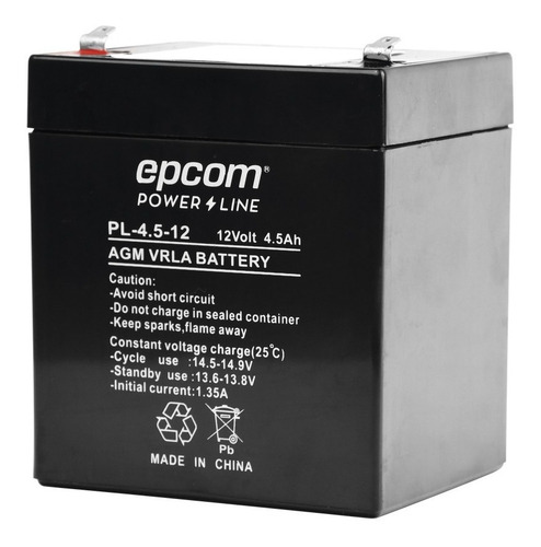 Batería Con Tecnología Agm/vrla, De 12 Vcd ; 4.5 Ah (Usado)