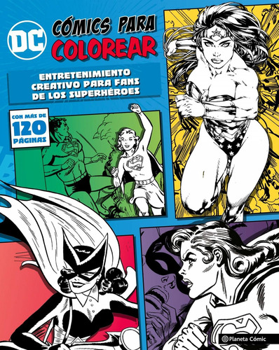 Libro Dc Comics Para Colorear Superheroínas - Vv.aa.