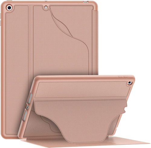 Funda New iPad Soke 10.2 9/8/7 Gen Soport Magnético/rosegold