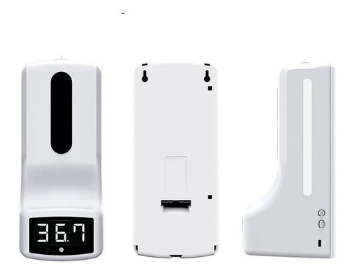 Imagen 2 de 5 de Termómetro Dispensador De Jabón Automatico Alcohol Gel