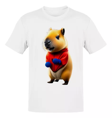 Camiseta Capivara Meme Fofo Latinoamerica Unissex