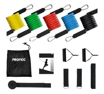 Comprar Kit Set 5 Bandas Elasticas Manijas Latex Ejercicio Fitness