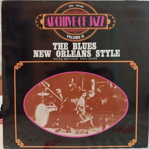 The Blues New Orleans Style Archive Of Jazz 18 T Y V 9 Franc