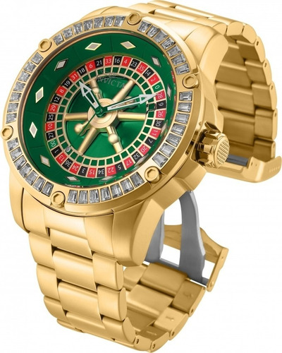 Relógio Invicta Specialty Casino Automático De Cristal-28713