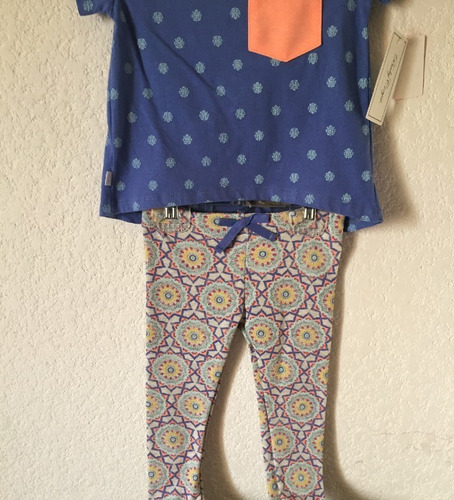 Conjunto De Playera Y Pantalon Tipo Leggins Baby Creysi