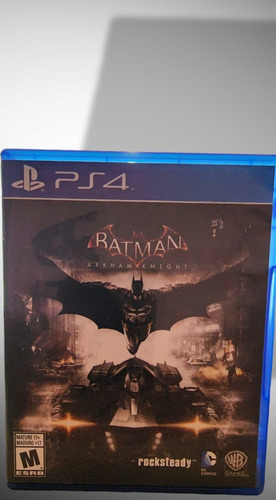 Paquete 4 Juegos Ps4 Mk11, Injustice 2, Batman Arkham Knight (Usado)