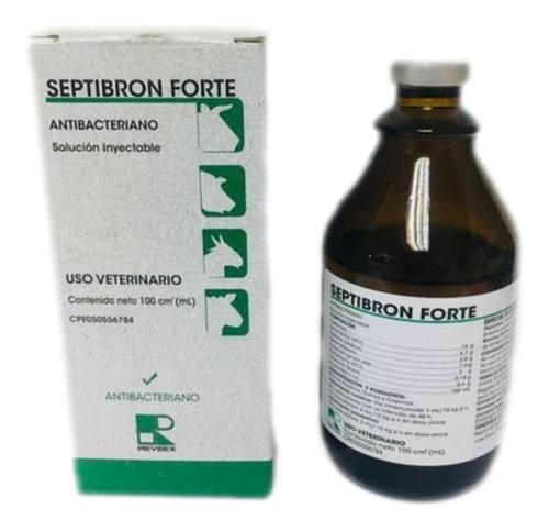 Imagen 1 de 1 de Septibron Forte. 7 Antibióticos En 1 Próducto De Calidad