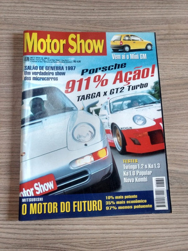 Revista Motor Show 169 Porsche Targa Ka Twingo Kombi 629