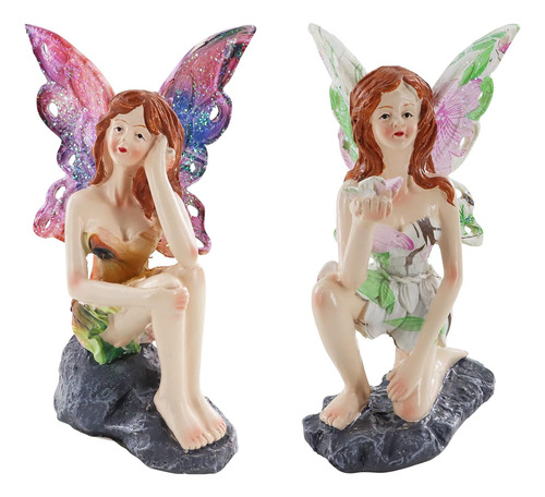 Hermosas Hadas Para Jardín, Figuras De Hadas En Miniatura, J