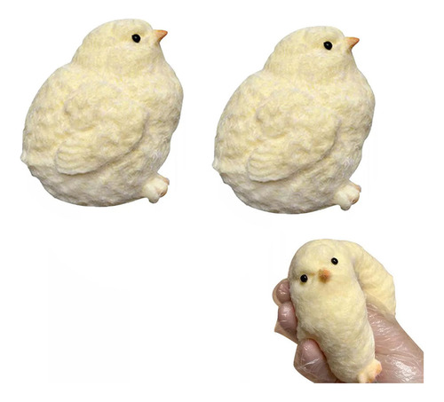 Juguetes Relajantes Para Pellizcar Pollos Y Jugar, 2 Unidade