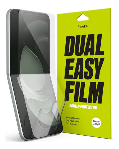 Mica Gel Ringke Easy Film Para Galaxy Z Flip 5 Flip5 2-pack