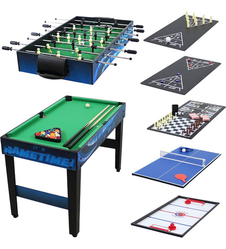 Surtido De Juegos De Mesa, 10 Juegos, Billar, Hockey, Futbol