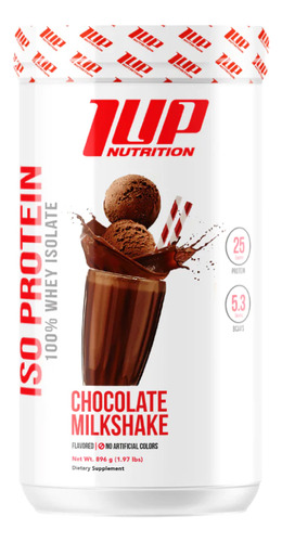 Iso Protein 1.97lbs - 1up Sabor Chocolate Milkshake