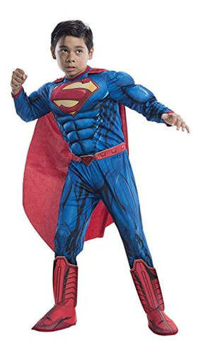 Disfraz Dc Superheroes Superman Deluxe, Niños