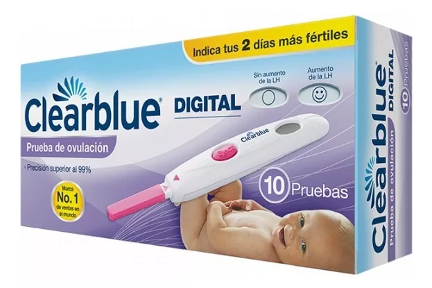 Primera imagen para búsqueda de test de embarazo clearblue