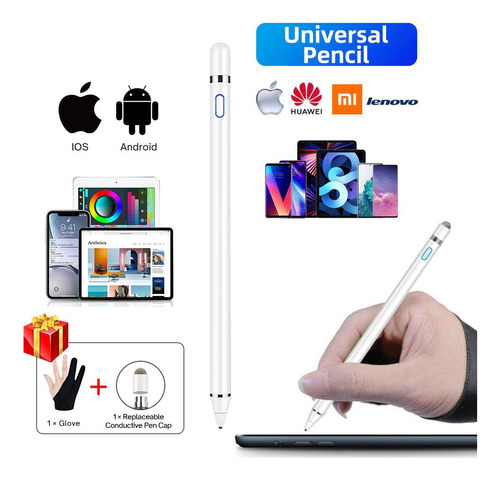 Pluma Stylus Lapiz Universal Para iPad Ios Android iPhone