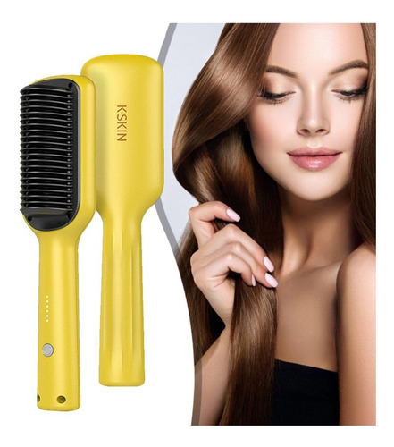 Imagen 5 de 5 de Peine Alisador De Cabello K·skin Belleza Mujer Alaciador
