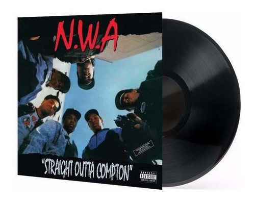 Vinil LP importado remasterizado do N.W.A. Straight Outta Compton