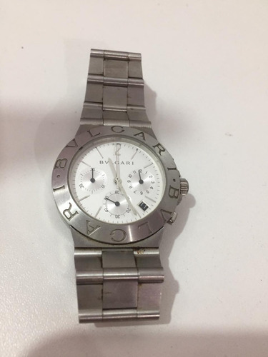 Relogio Bvlgari Bb38wssdch Automatico Crono Original 38mm