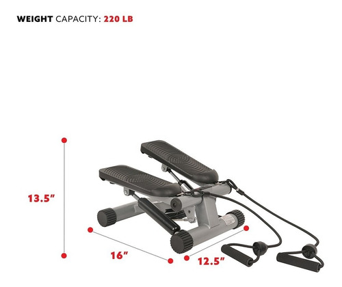 Sunny Health Máquina De Pasos Mini Escaladora No. 012-s