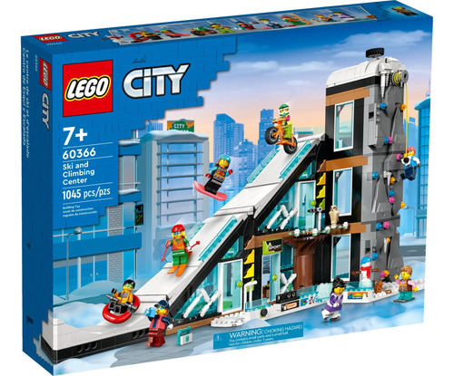 Lego City Centro De Esquí Y Escalada 60366 - 1045pz