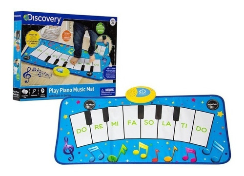 Piano Musical Tipo Tapete Infantil Juego Juguetes Discovery