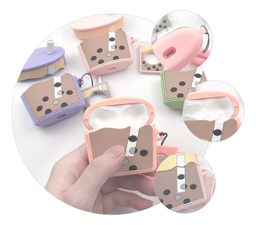 Funda Protectora De Silicona Creativa Para Auriculares