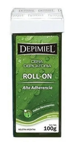 Depimiel Cera Depilatoria Roll On Vegetal Alta Ad. 100g 