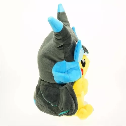 Pokemon Pikachu Pelúcia Com Mega Charizard Y - Pokemon Center - Pelúcia -  Magazine Luiza