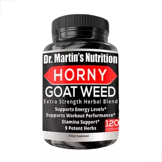 Horny Goat Weed Vigor Libido Energia Sexual 1000mg 120ct