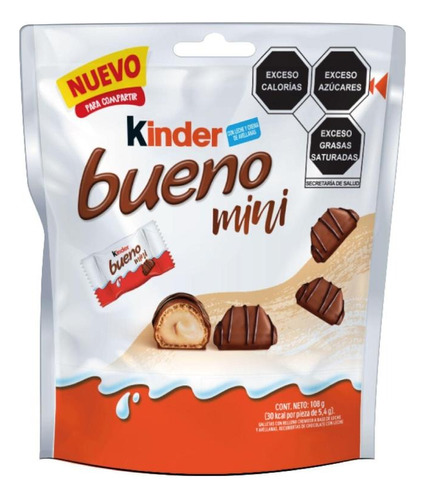Kinder Bueno Minis Chocolate Con Leche Y Crema De Avellana