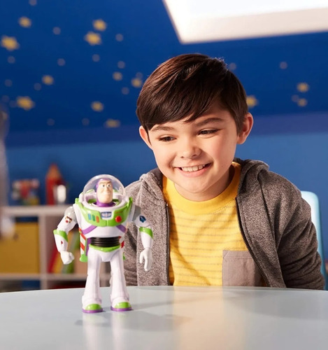 Buzz Lightyear Movimientos Reales Camina, Gira, 40 Frases
