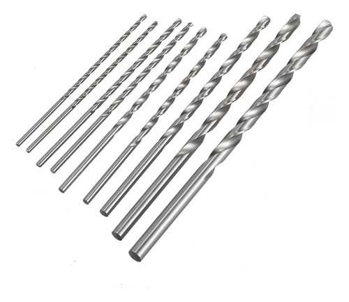 Brocas Hss Extra Largas Queenly-de 2 Mm, 2,5 Mm, 3 Mm, 4 Mm,