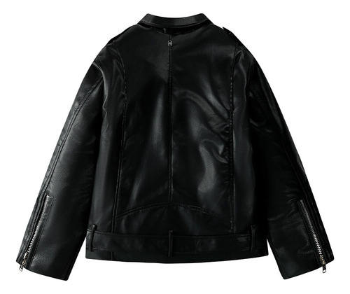 Campera Mujer Oreiro Biker Rockera Eco Cuero Moto Motera
