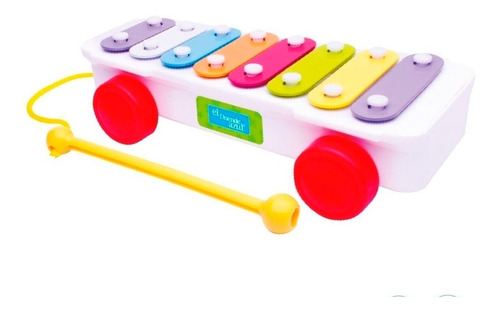 Xilofon Arrastre Musical Si Mil Fisher Price El Duende Azul