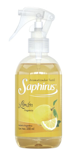 Aromatizador Textil Saphirus Fragancia Limon X24unidades