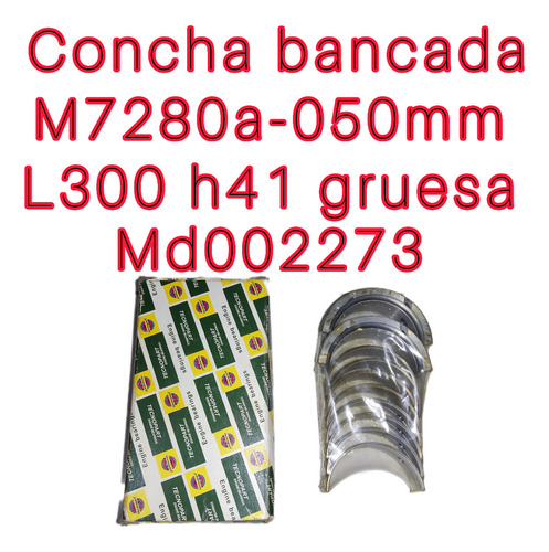 Concha Bancada M7280 050mm Mitsubsishi Panel L300 H41 Gruesa